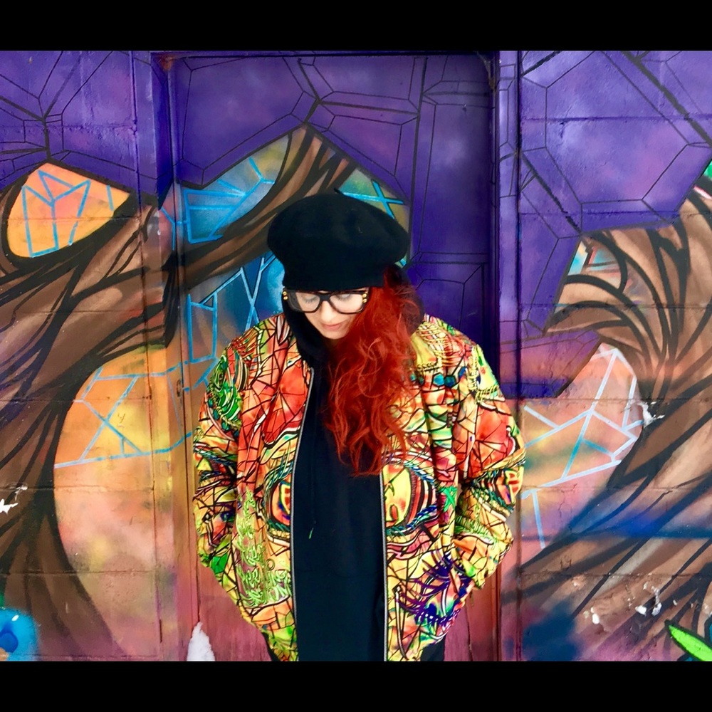 UNISEX♥️limited edition mural jacket by:norm4eva - Picture 6 of 7